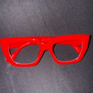 🛍️Bold Red Cat-Eye Glasses Frame🛍️